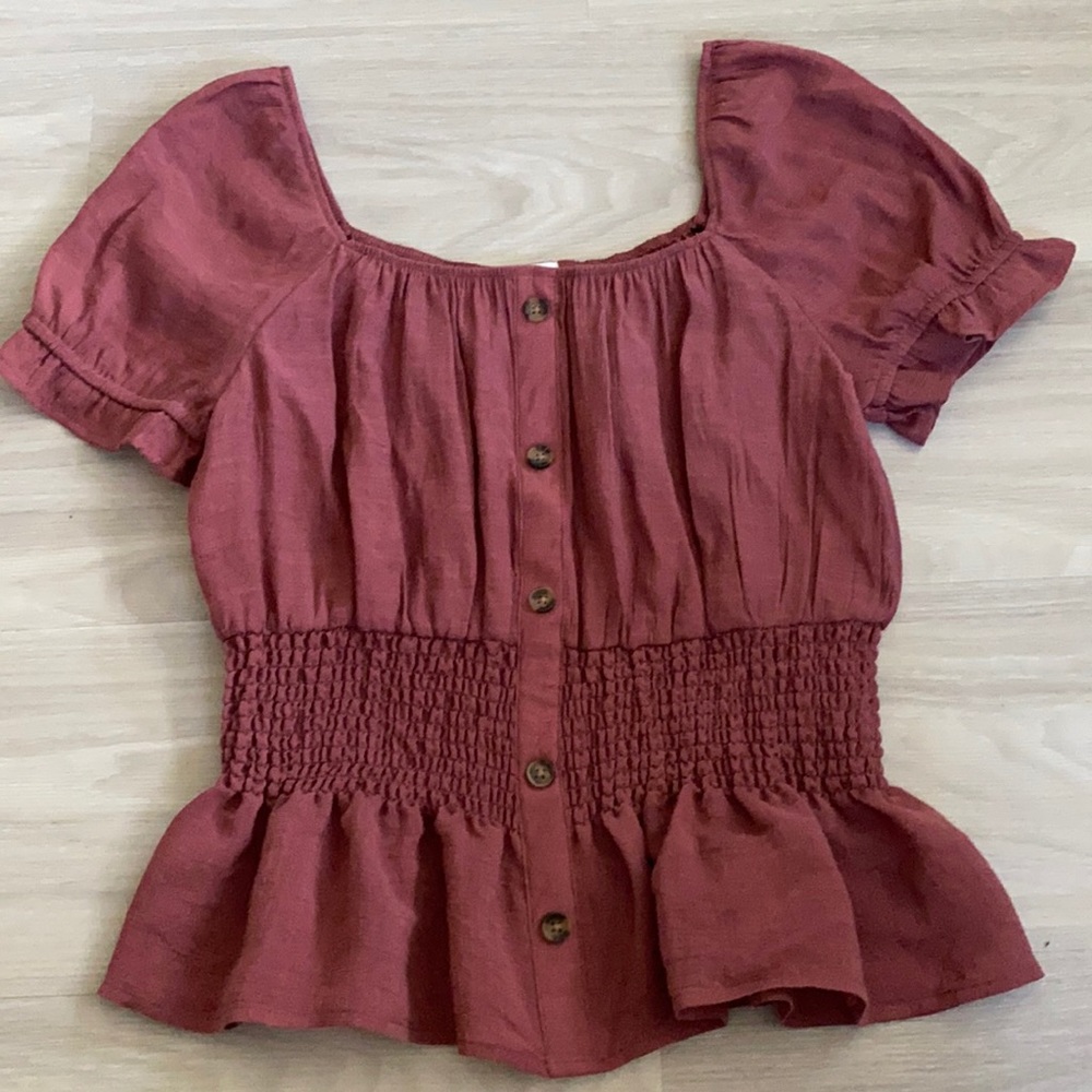 Puff blouse